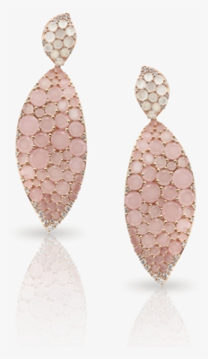 Lakshmi Rose Gold Earrings - Jewellery
