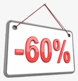 60% Discount Board - Sign