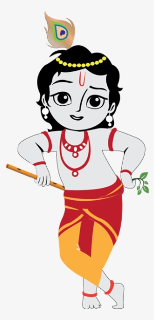 Krishna - Little Krishna Photo Hd Cartoon Transparent PNG - 618x618 - Free  Download on NicePNG