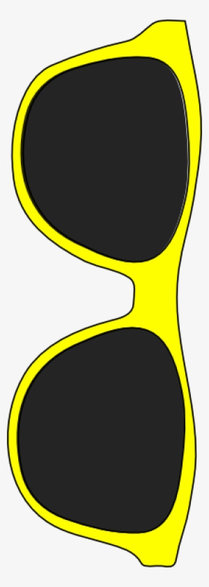 Yellow - Clip Art Yellow Sunglasses