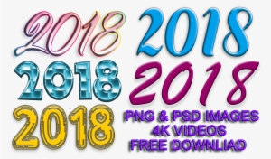 New Year Whatsapp 2018 3d Hd Images - Oval
