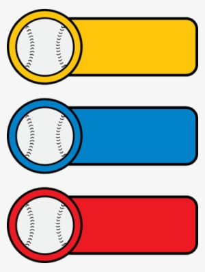 Baseball Stickers Vector - Etiquetas De Pelota De Beisbol