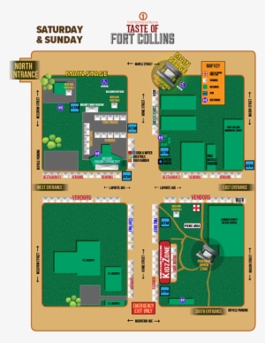Foco Weekend Map - Floor Plan