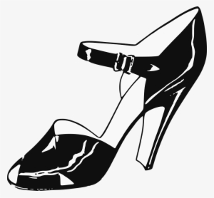 Banner Library Lady Shoe Frames Illustrations Hd Images - Shoe Clipart