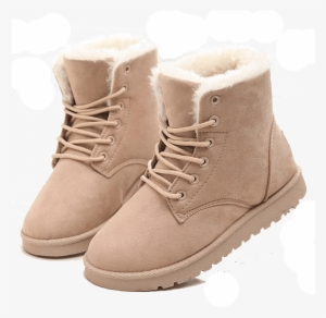Women Boots Snow Warm Winter Boots Botas Lace Up Mujer