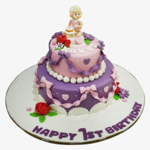 1st Birthday Cake - Cake Decorating