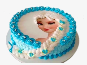 Frozen Cake Birthday Cake For Girls Chocolate Cake - Bolo De Aniversário Da Frozen