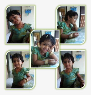 And Yeh My Little Pataka In All Her Cute Cute Nakhra's - Collage