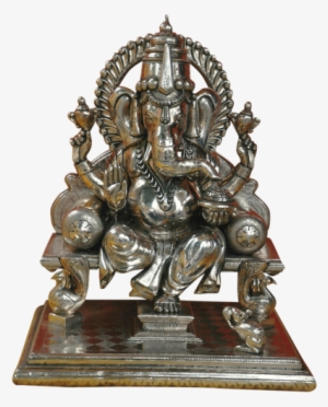 Silver God Idol - Statue