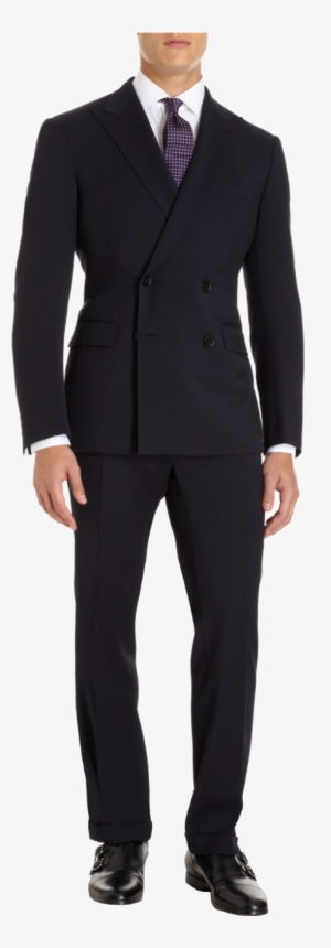 Ralph Lauren Black Label Two - Reiss Double Breasted Navy Suit