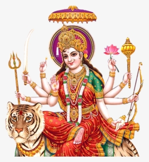 Latest Goddess Navadurga Png Images For Banner Designs-dussehra - Durga Mata