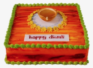 Chocolate Cake, Happy Diwali - Diwali