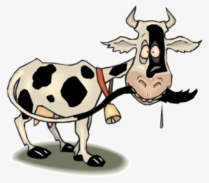 De Cand Erai Copil Ti S-a Spus Ca Trebuie Sa Bei Lapte - Animated Cow