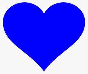 Heart Shape Blue