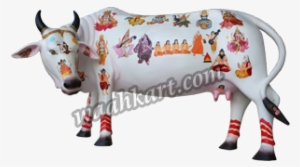 Divine Indian Cow Statue - Bull