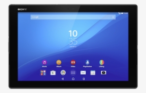 tablet entertainment perfected with sony's new xperia™ - xperia tablet z4