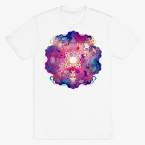 Colorful Yoga Tee Mens T-shirt - Office T Shirts