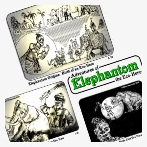 elephantom origins- panels from the new ebook for parents - child