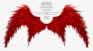 Demonic Wings Clipart Png - Red Devil Wings Png