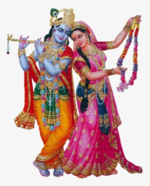 श्री राधे कृष्ण - Krishnar Raadhai Png