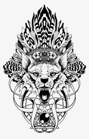 Wolf Totem Pole Tat Arte Art Pinterest - Wolf Totem Tattoo Design