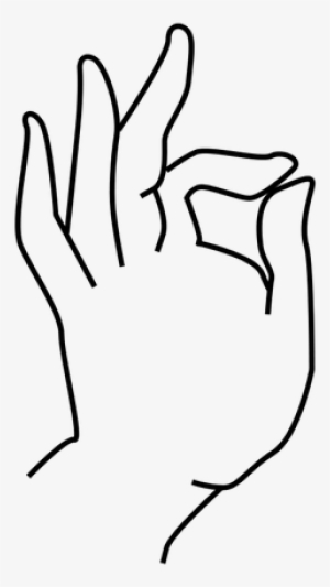 Yoga Mudra Vector Graphics - Gautam Buddha Hand Logo