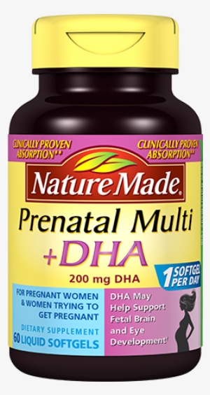 Vitamin Supplements During Pregnancy - Vitamin Nature Made Prenatal