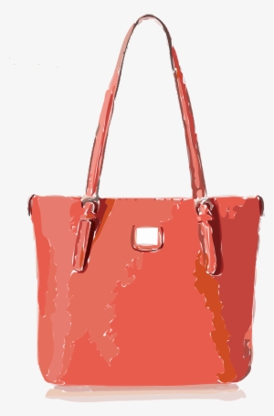 This Free Icons Png Design Of Orangish Red Handbag