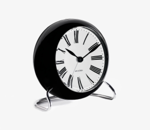 Arne Jacobsen Watches - Aj Table Clock With Alarm,