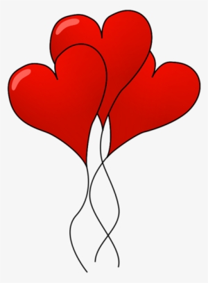 Red Balloon Clipart - Valentines Day Clipart Free