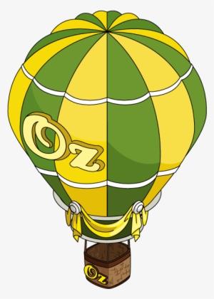 Fg Decoration Wiz Hot Air Balloon - Parachute