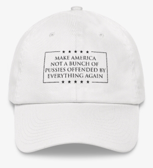 Make America Not A Bunch Of Pussies Offended By Everything - Baseball Cap