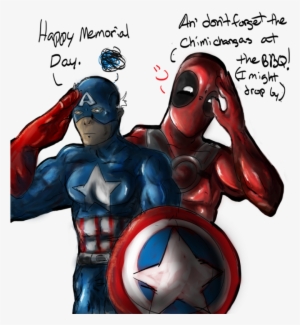 Happy Memorial Day To You And Yours - Captain America Happy Memorial Day
