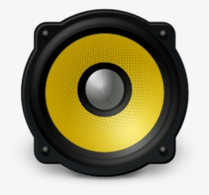 Audio Speaker Woofer Png Stickpng Similar Loudspeakers - Yellow Speaker Png
