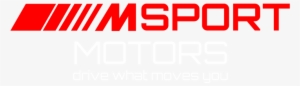 M Sport Motors Logo - Simple Text