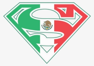 superman mexican flag shield men's ringer t-shirt - superman