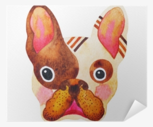 French Bulldog Sugar Skull, Frenchie Cute Dog Day Of - Illustration