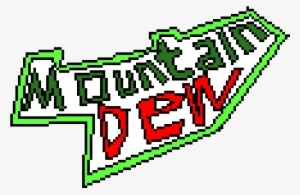 Mountain Dew - Mountain Dew Pixel Art