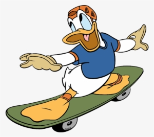 Donald Duck Skateboarding Donald Duck - Donald Duck