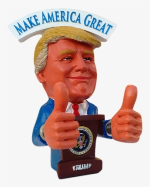 Trump Thumbs Up Png - Donald Trump Doll Bobblehead Style 2 Thumbs Up Maga