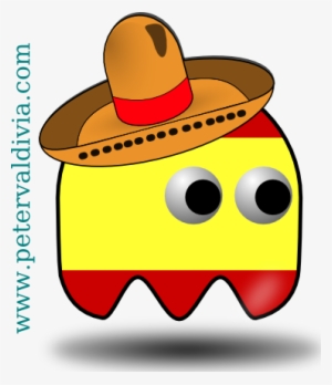 Spanish Pac Man - Sombrero Cinco De Mayo Yard Sign