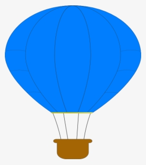 How To Set Use Blue Hot Air Balloon Svg Vector