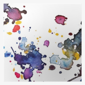 High-resolution Watercolor Paint Splatter Background
