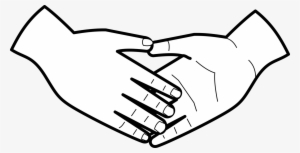 Handshake Holding Hands Computer Icons Drawing Free - Holding Hands Clipart