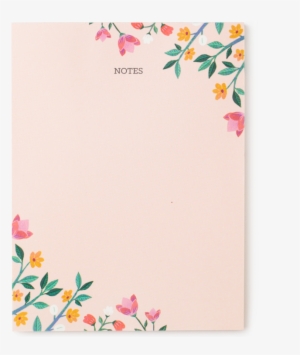 Astra Pink Notepad - Design