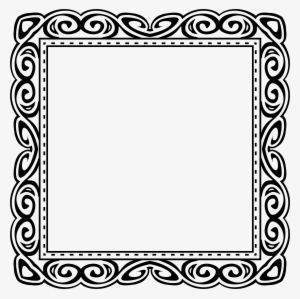 This Free Icons Png Design Of Abstract Black Frame