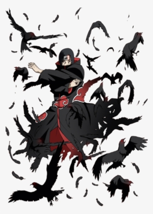 Crow Clipart - Itachi Png