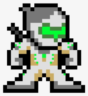 Genji - Flash Minecraft Pixel Art