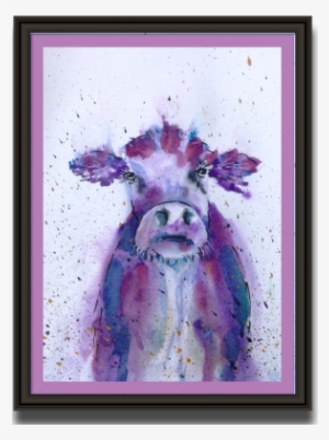 Grumpy Old Moo - Picture Frame