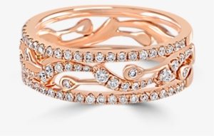 Rose Gold Filigree Ring - Jewellery